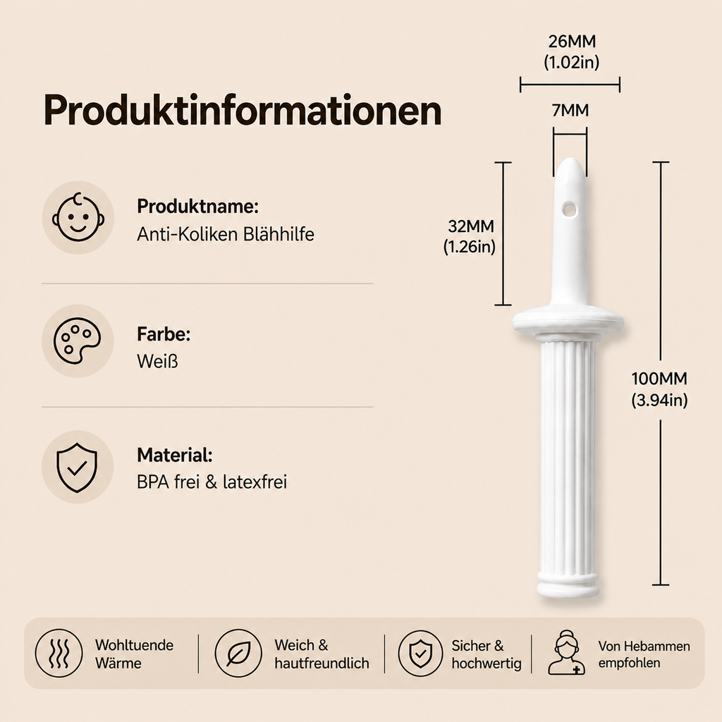 Anti-Koliken Blähhilfe