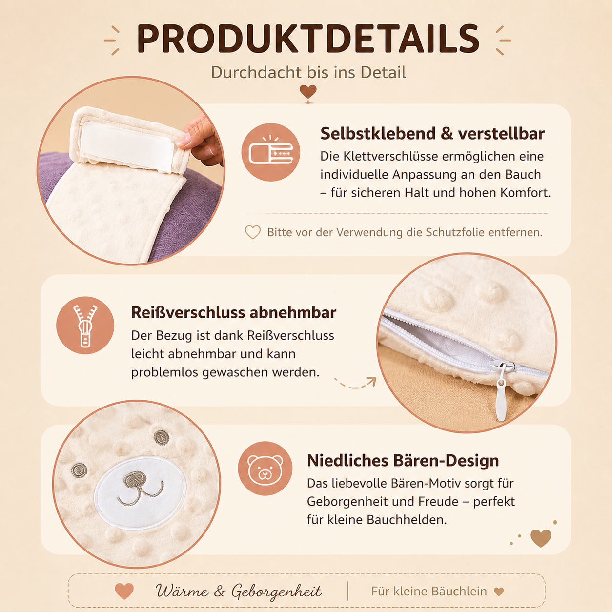 Anti-Koliken Wärmegürtel