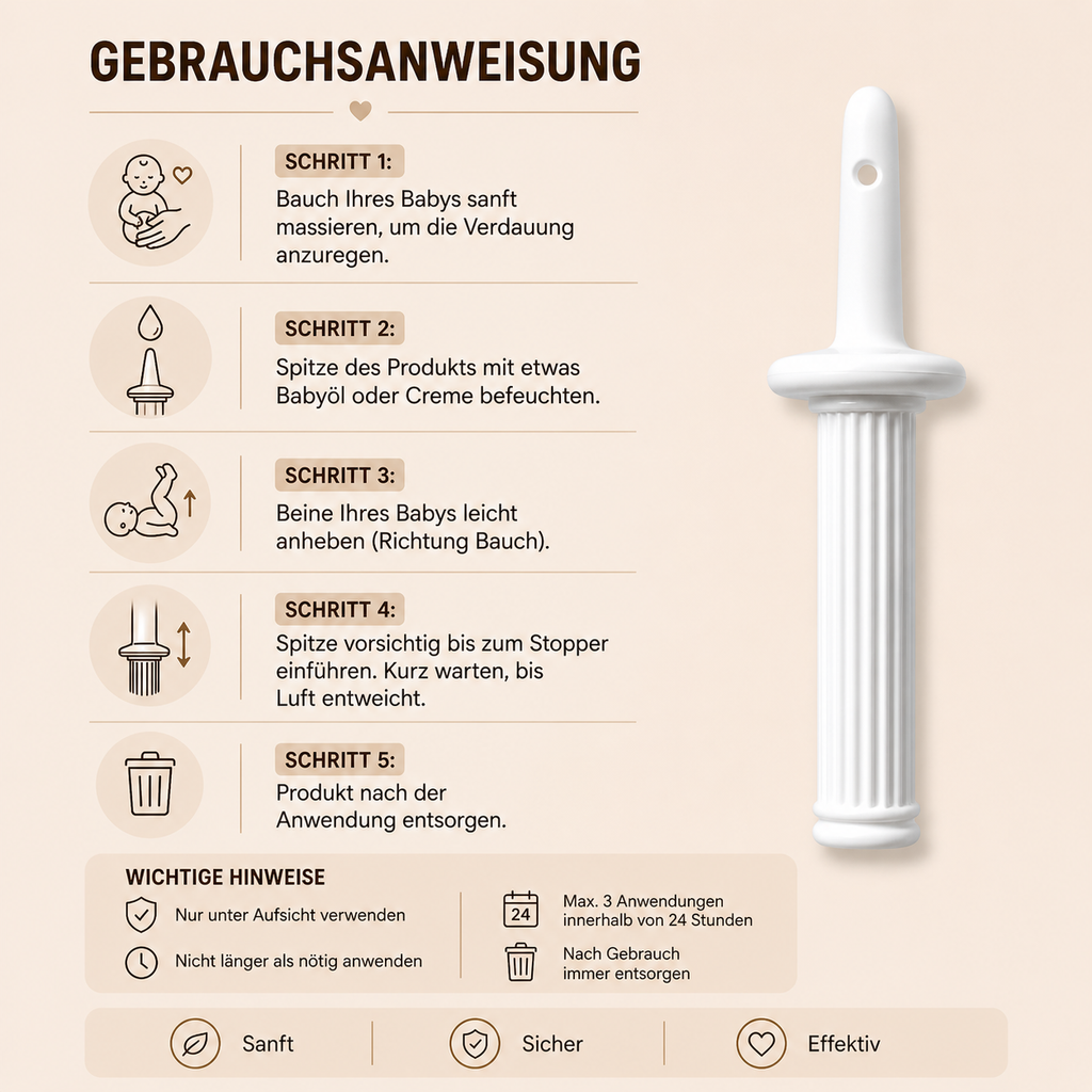 Anti-Koliken Blähhilfe